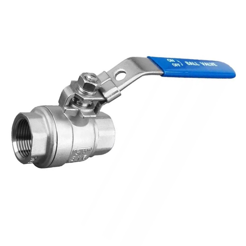 Кран шаровый нержавеющий резьбовой 3/4" AISI 304