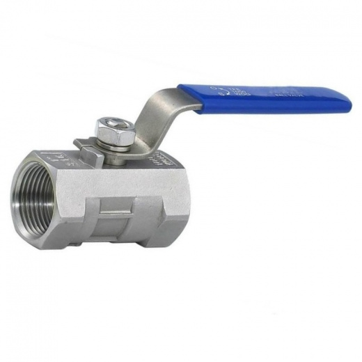 Кран шаровый нержавеющий муфтовый 1/2" AISI 316